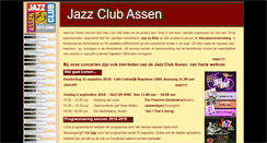 Desktop Screenshot of jazzclubassen.nl